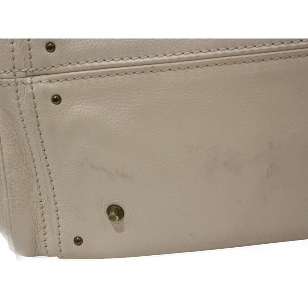 CHLOE Paddington Leather Tote Bag Off White - Picture 5 of 7